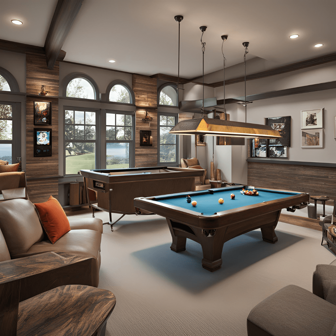 تصميم غرف العاب