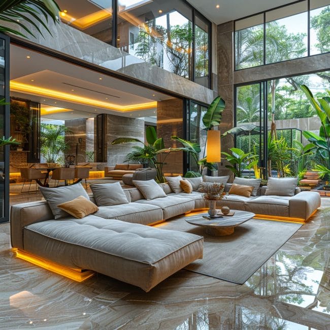 Contemporary Villa Interior Design Insights in the UAE