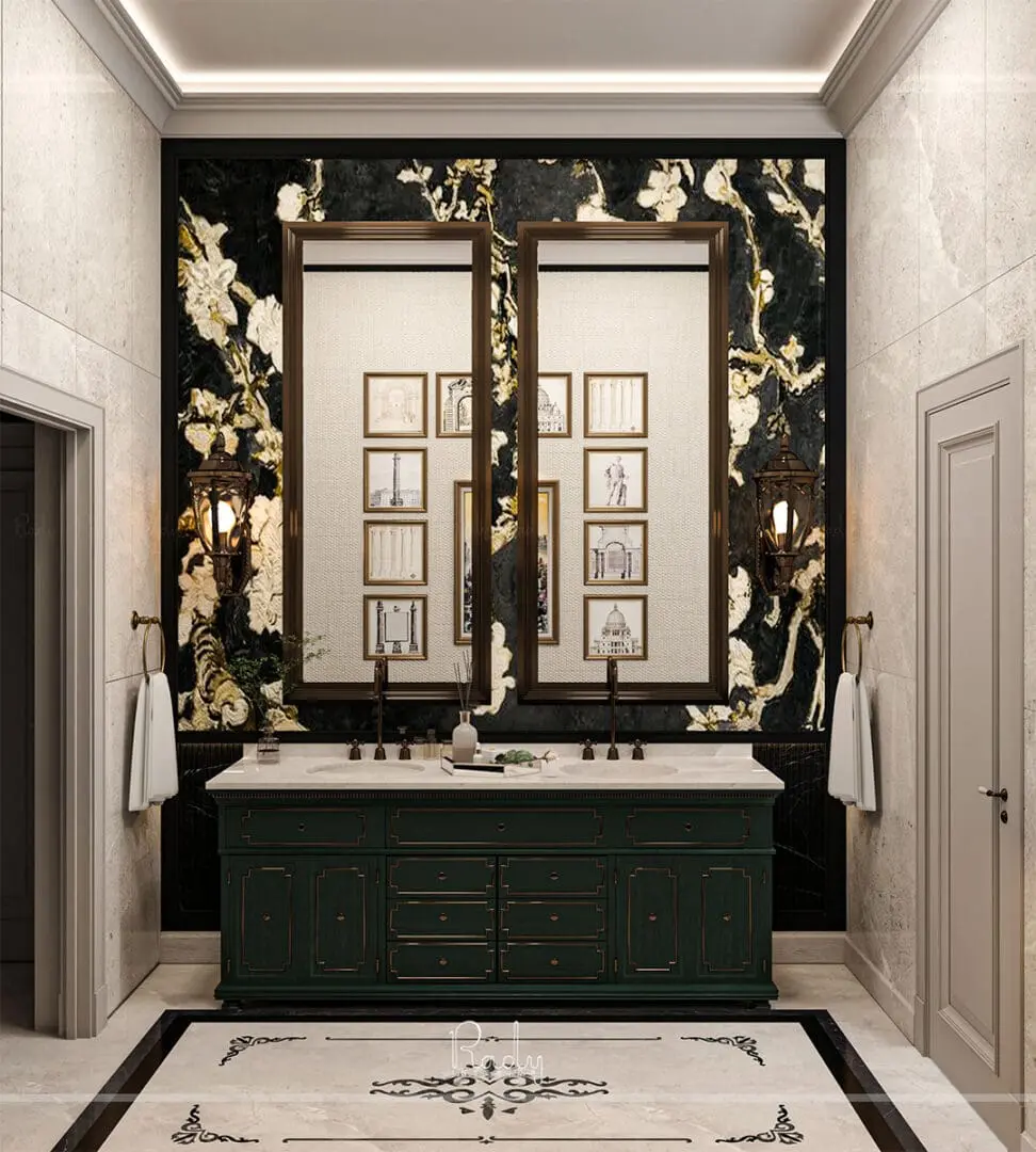 تصميم حمامات