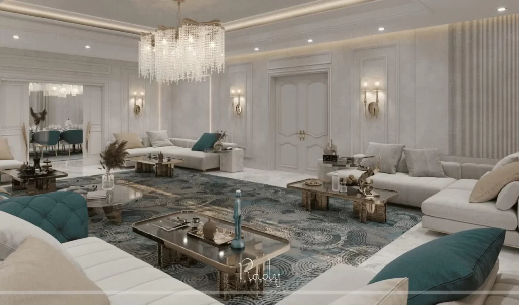 تصميم كلاسيكي اجمل ديكورات غرف المعيشة