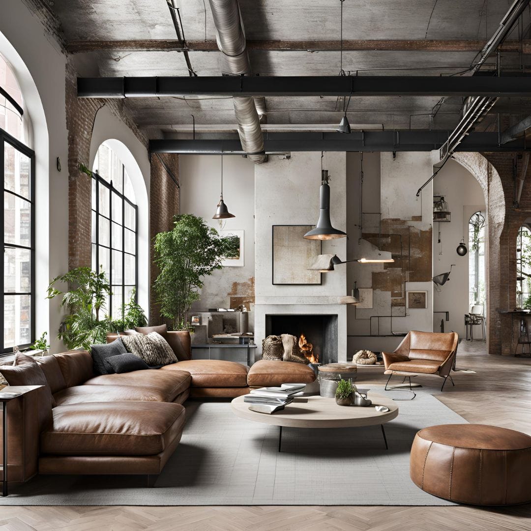 Modern Industrial interior Design Ideas | Radyinterior