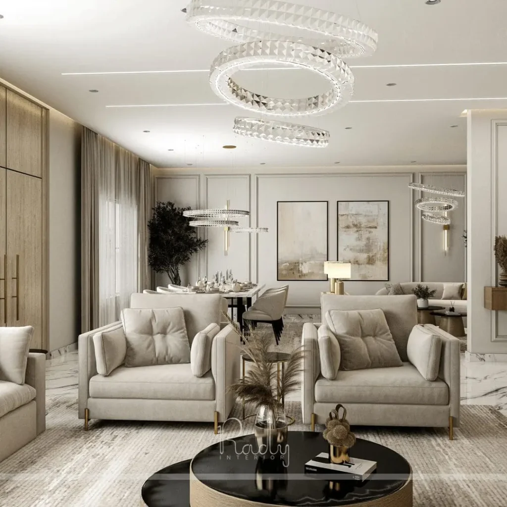 صورة تصميم صالة جلوس