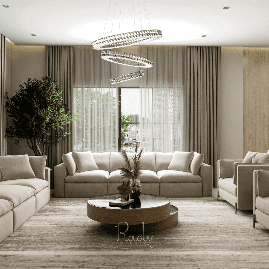 Palm Jumeirah Dubai Interior Design Service - Radyinterior