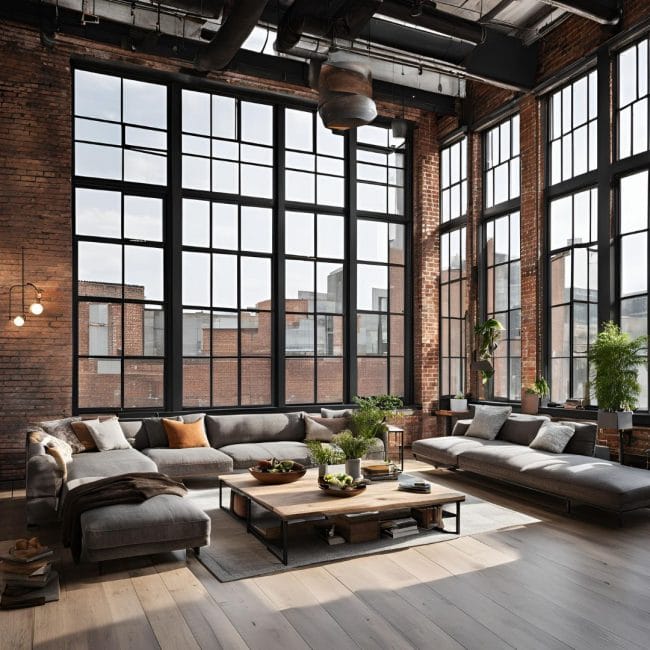 Modern Industrial interior Design Ideas | Radyinterior