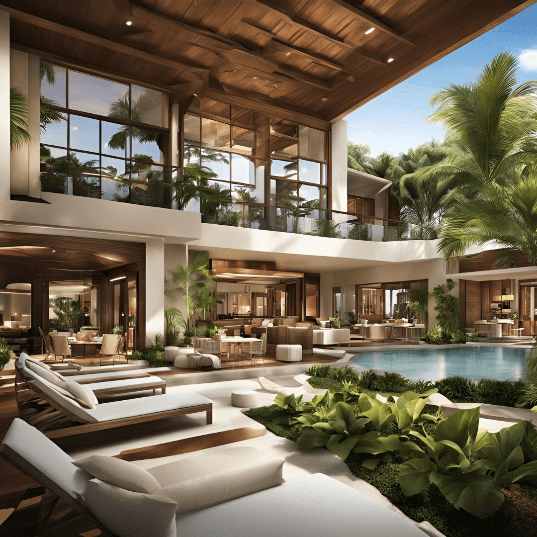 تصميم منتجع