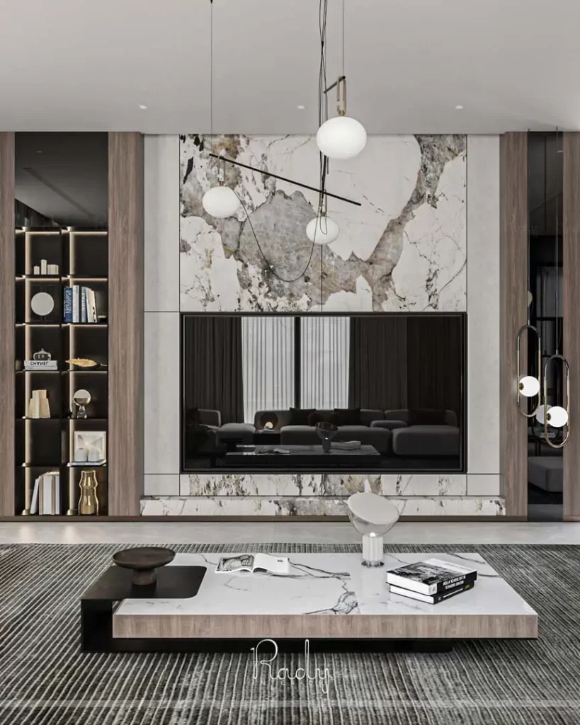 صورة توضح الاثاث