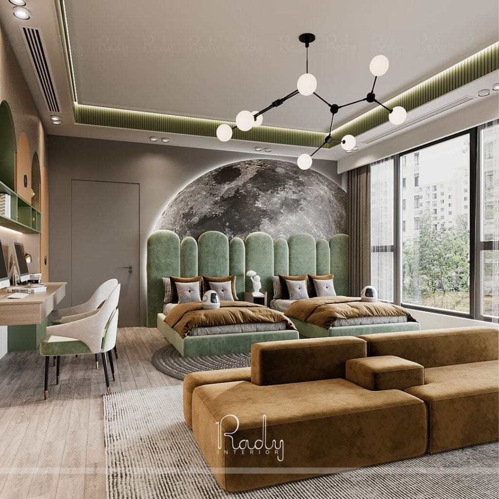 Kids Bedroom Interior Design | Luxury Interior Design Dubai