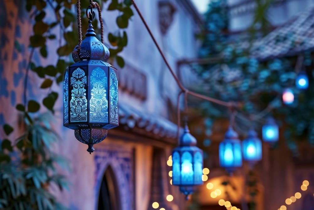eid decoration light dubai