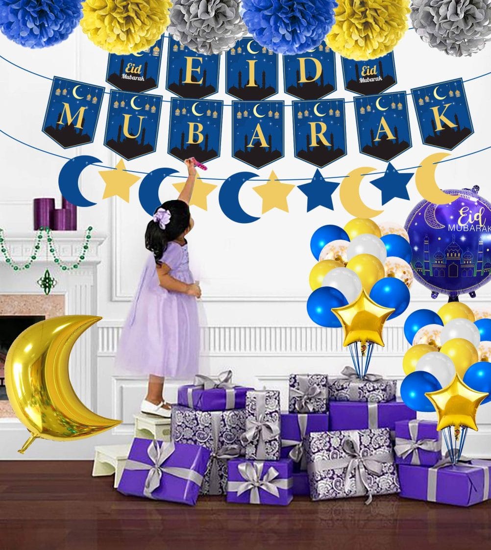 Eid Decoration with Balloons