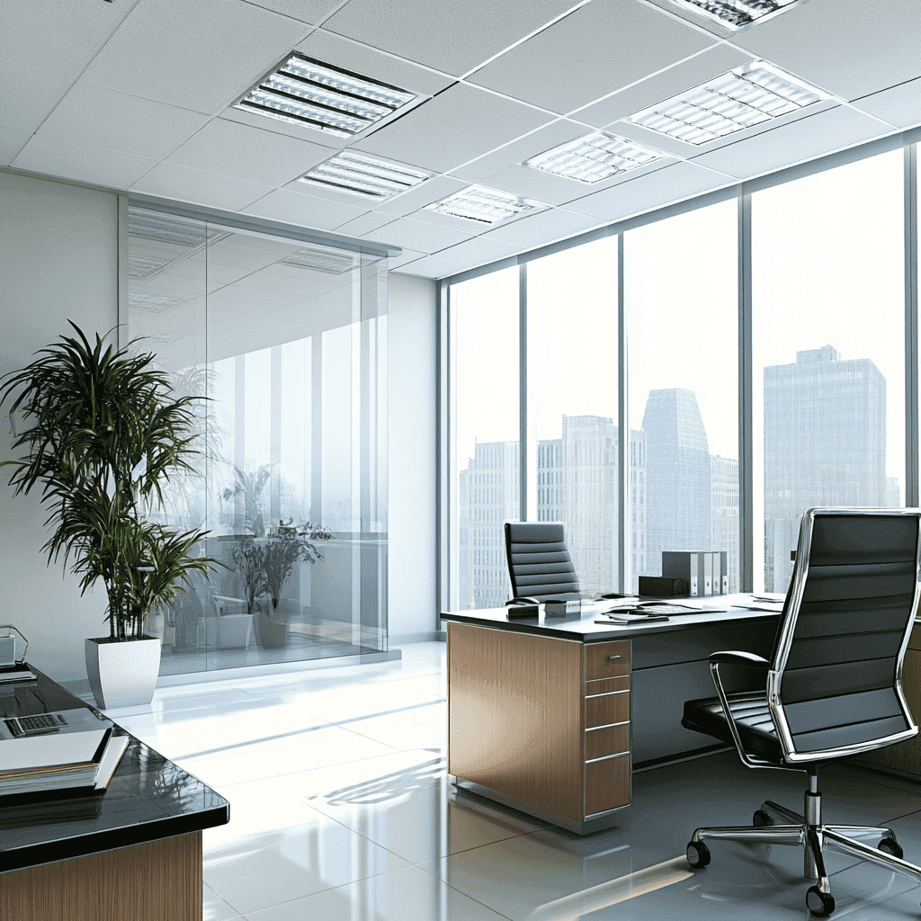 ديكورات مكاتب صغيرة