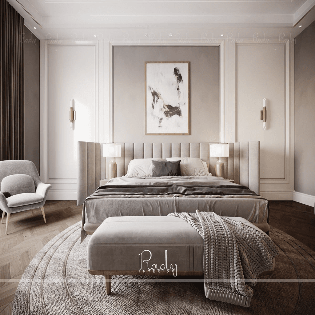 Luxury Bedroom Interior Design Dubai