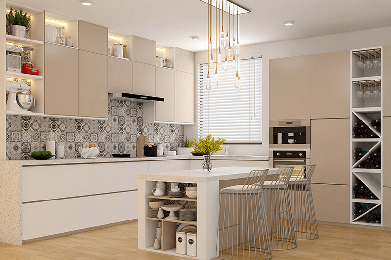 modern kitchen for home