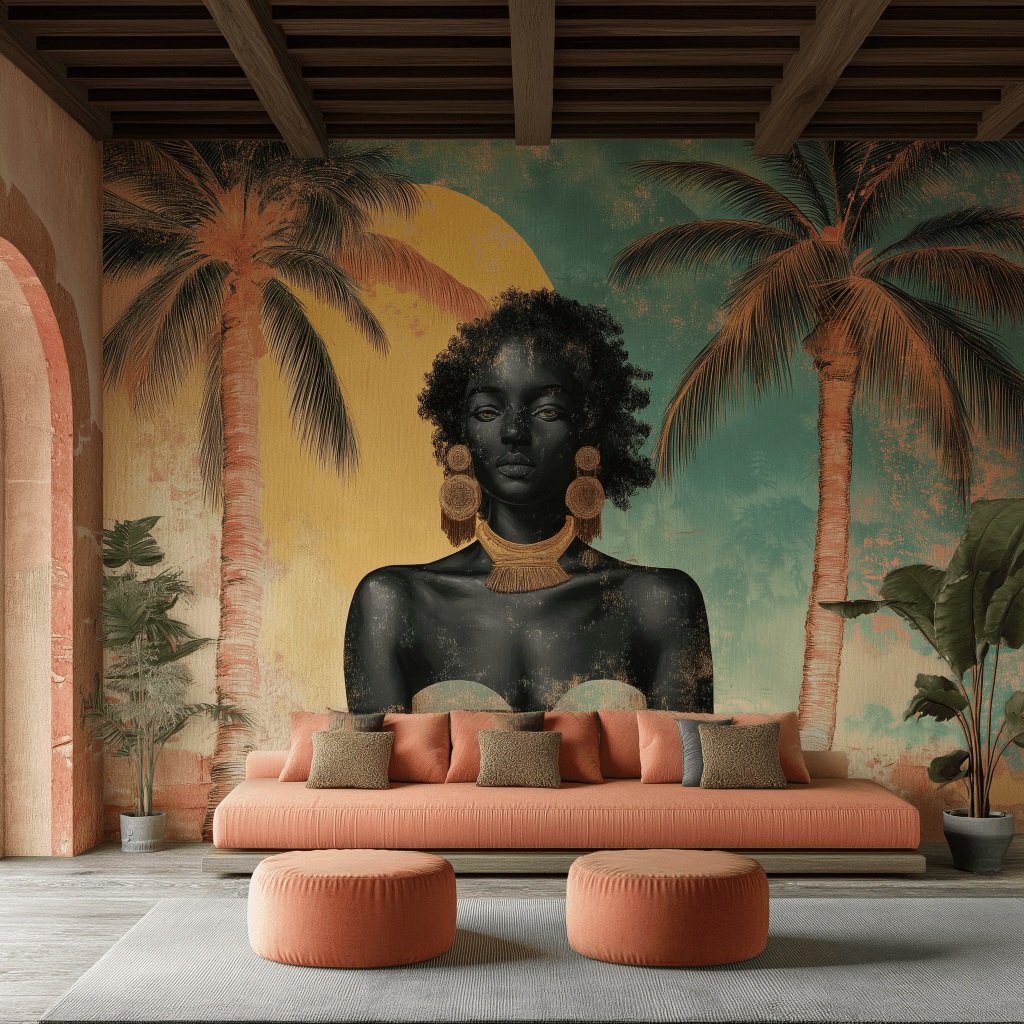 التصميم الداخلي الإفريقي