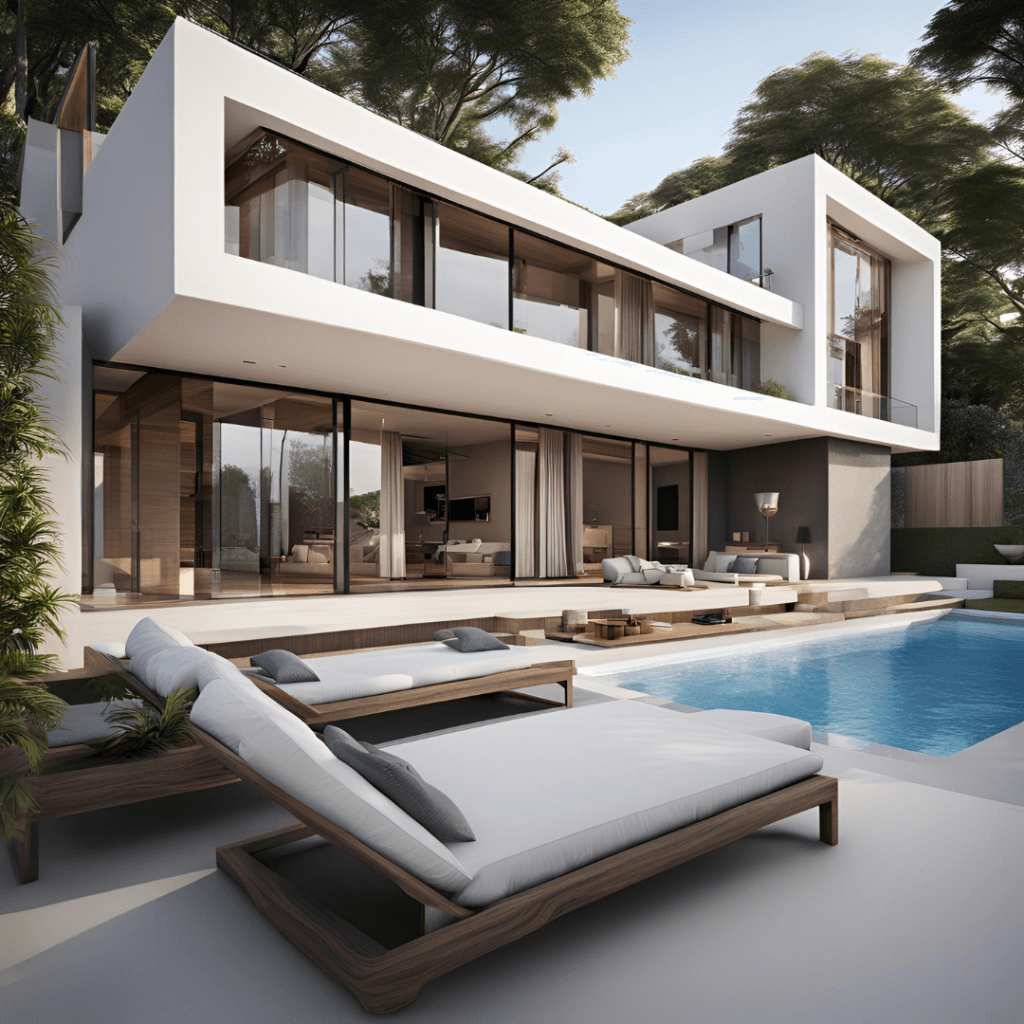 تصميم فلل حديثة