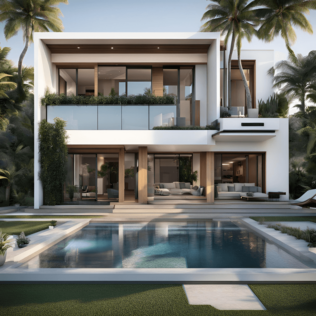 تصميم فلل حديثة