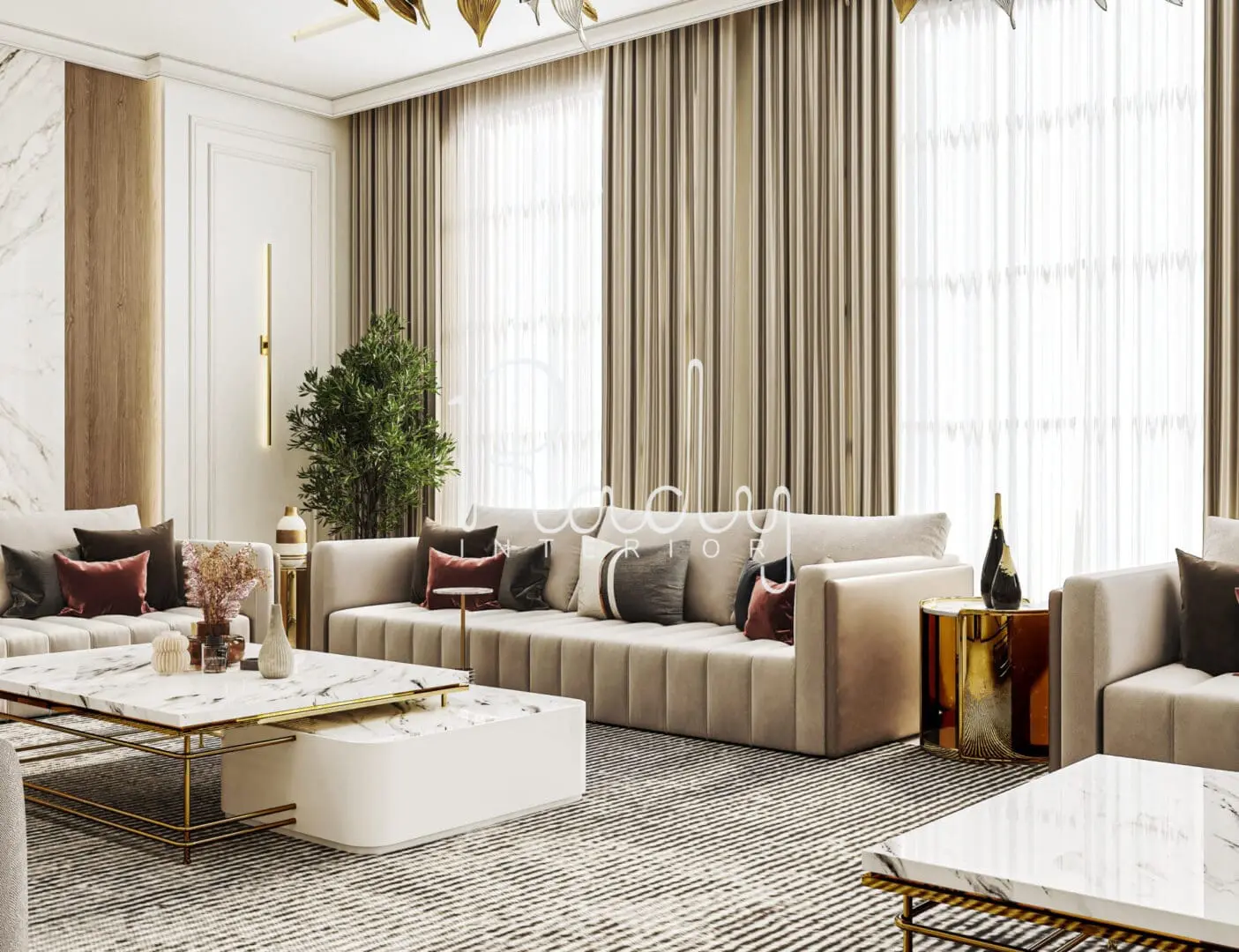 ديكورات مجالس فخمة