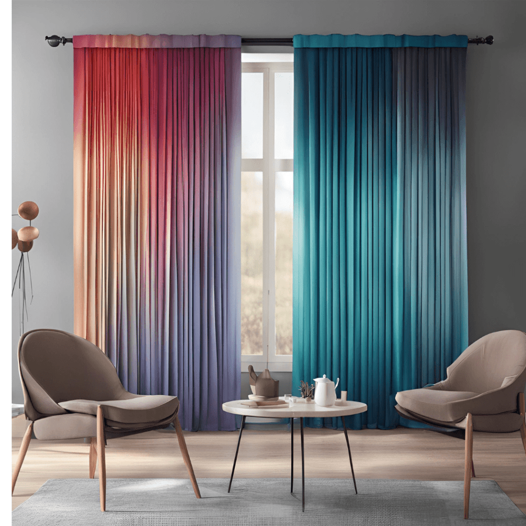 تصميم ستائر مودرن للصالون