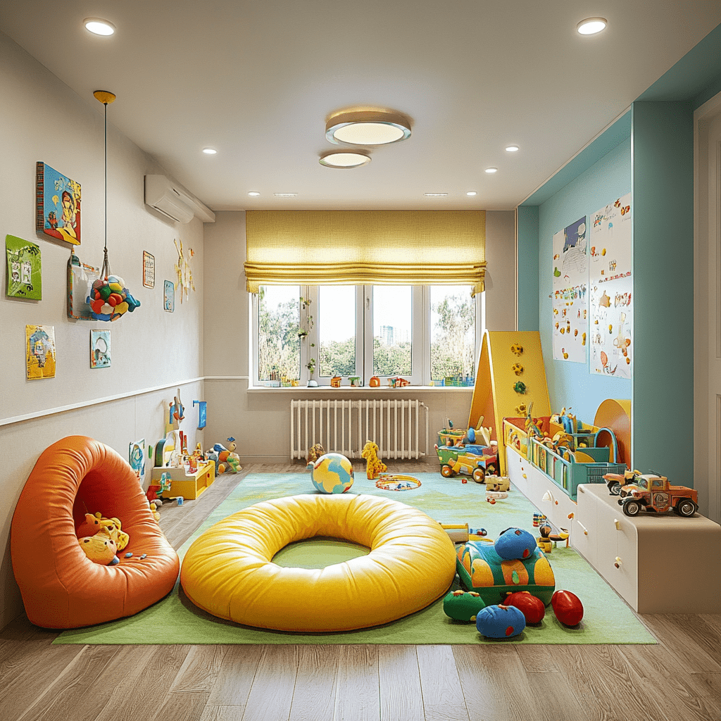 ألوان الفرح في التصميم الداخلي