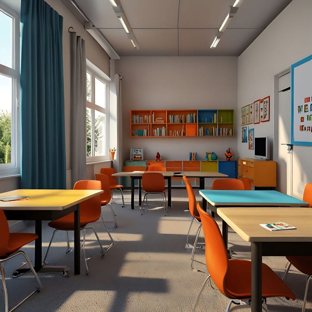 classroom interior design