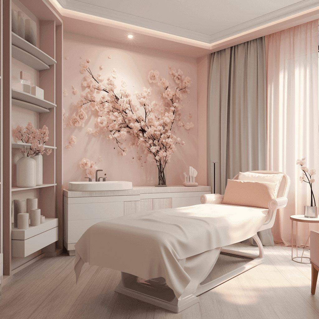 تصميم صالون تجميل