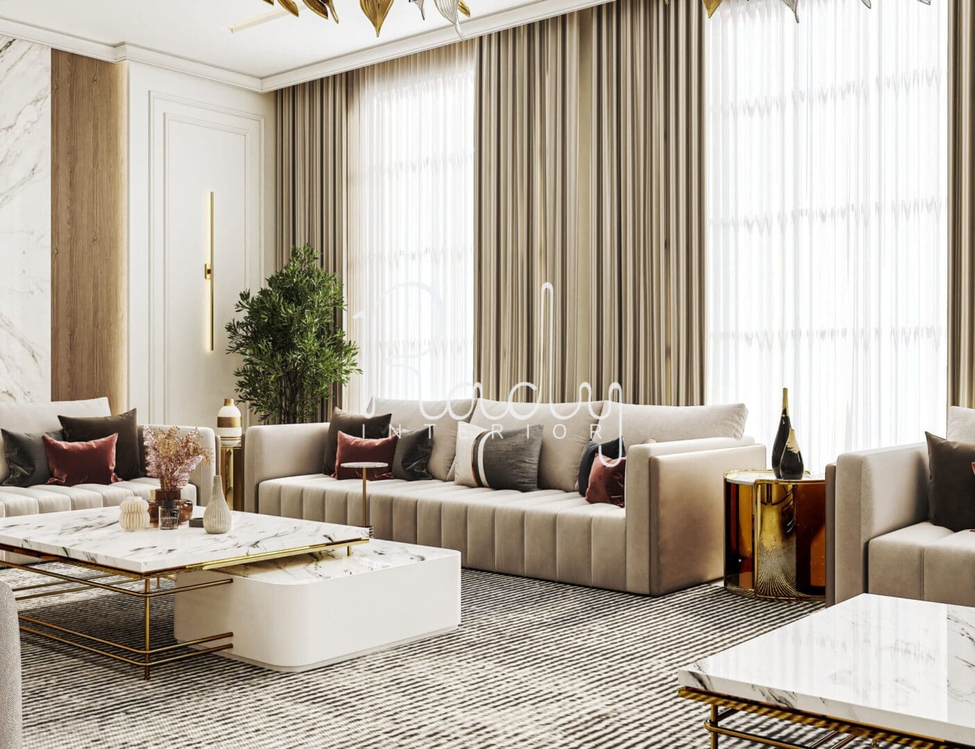 ديكور غرفة معيشة