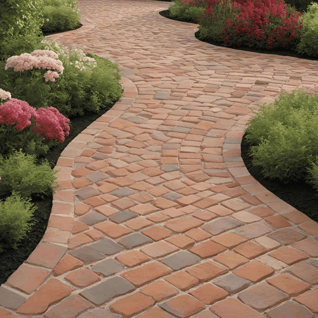 تصميم ارضيات ممرات حدائق