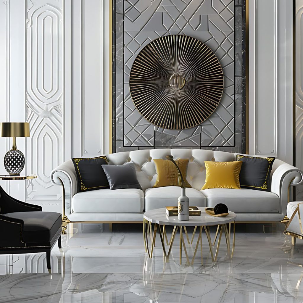Art Deco Interior Design UAE | Radyinterior