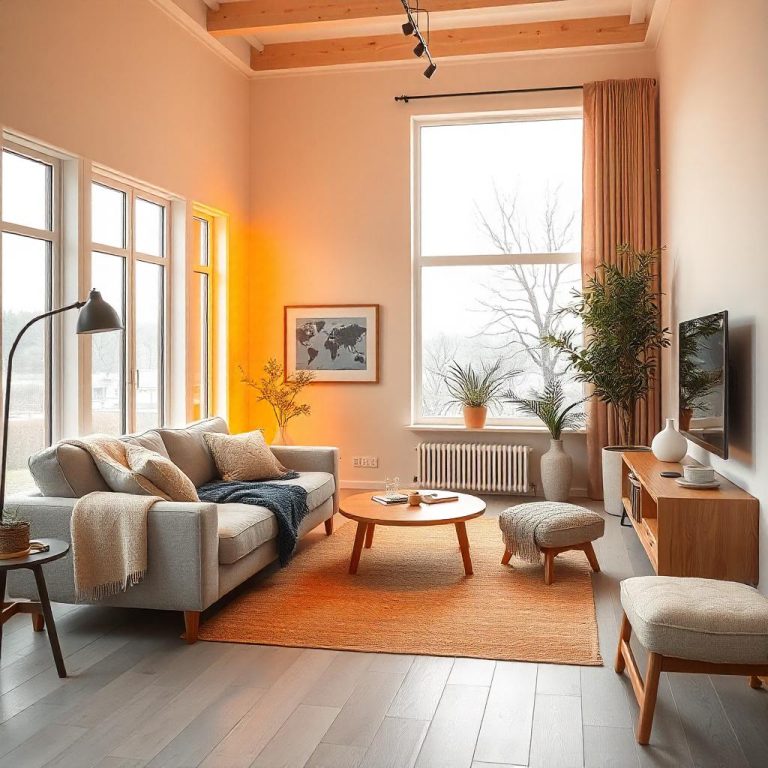 Scandinavian Living Room Designs for UAE Residents