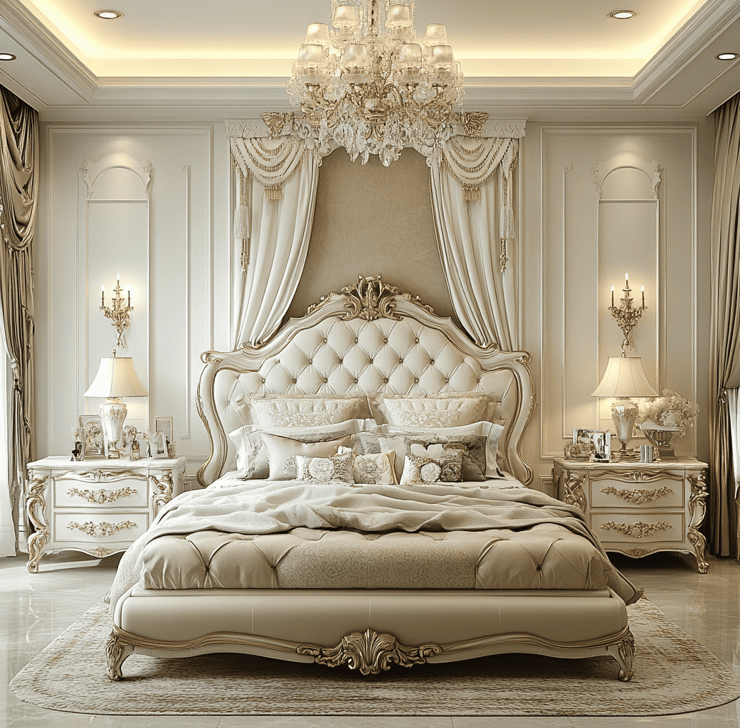 غرف نوم كلاسيكية