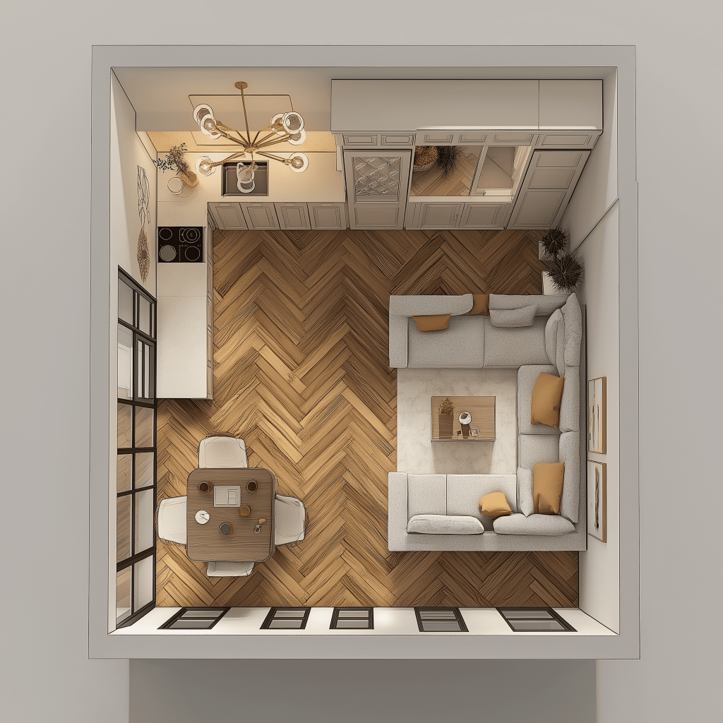 ديكور استديو صغير