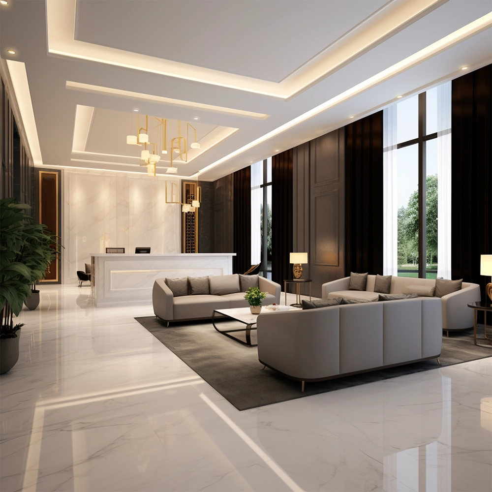 تصميم ديكور صالات استقبال مميز | شركة راضي للتصميم الداخلي