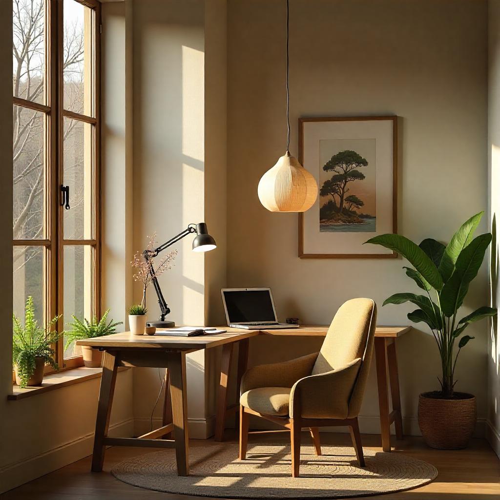 Zen Home Office Design Ideas