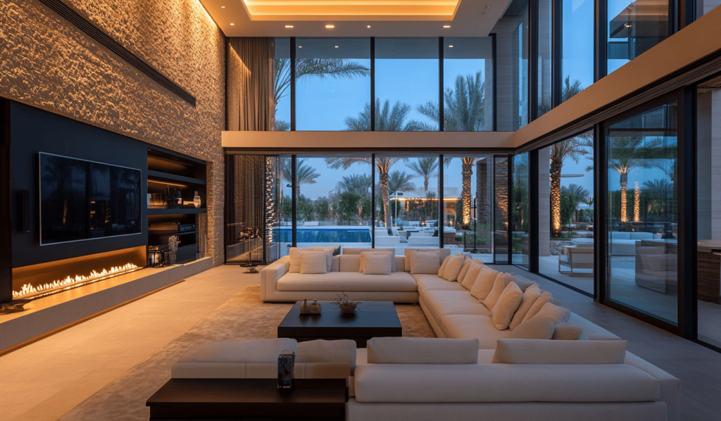 تصميم فيلات فاخرة في دبي