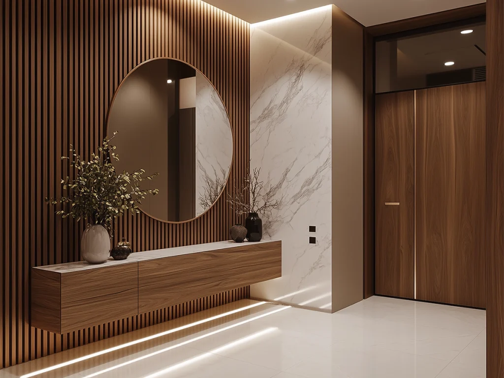 كيفية تصميم مدخل بيت مودرن أنيق وجذاب؟ | اكتشف أسرار التصميم!