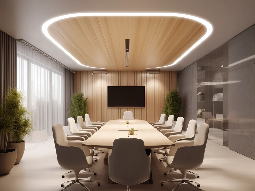 قاعات اجتماعات حديثة