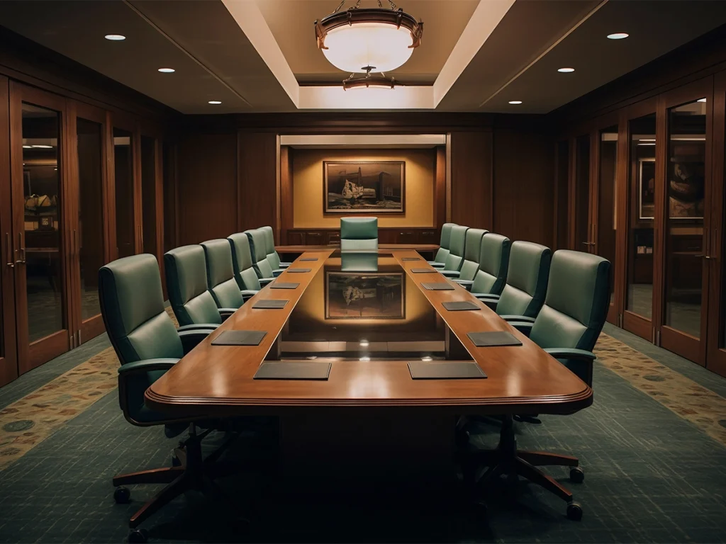 تصميم قاعات الاجتماعات للشركات