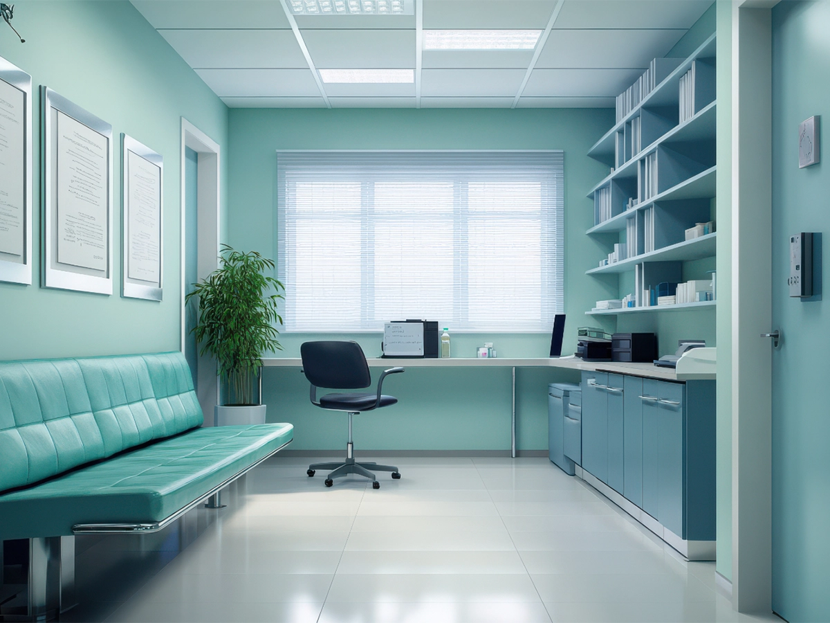 التصميم الداخلي للمكاتب الطبية