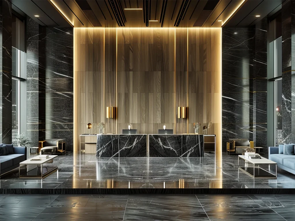 bank reception