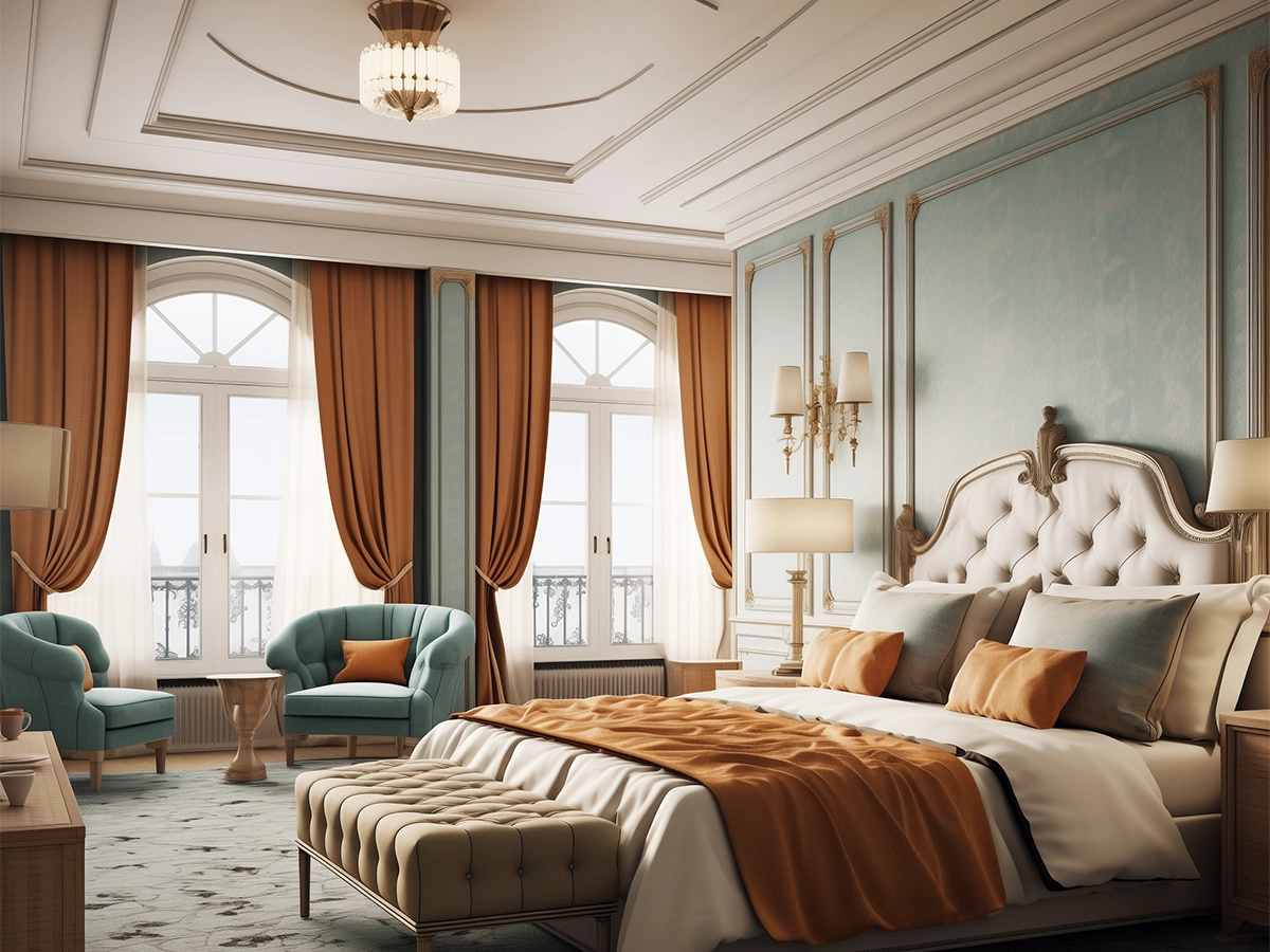 تصميم غرف الفنادق