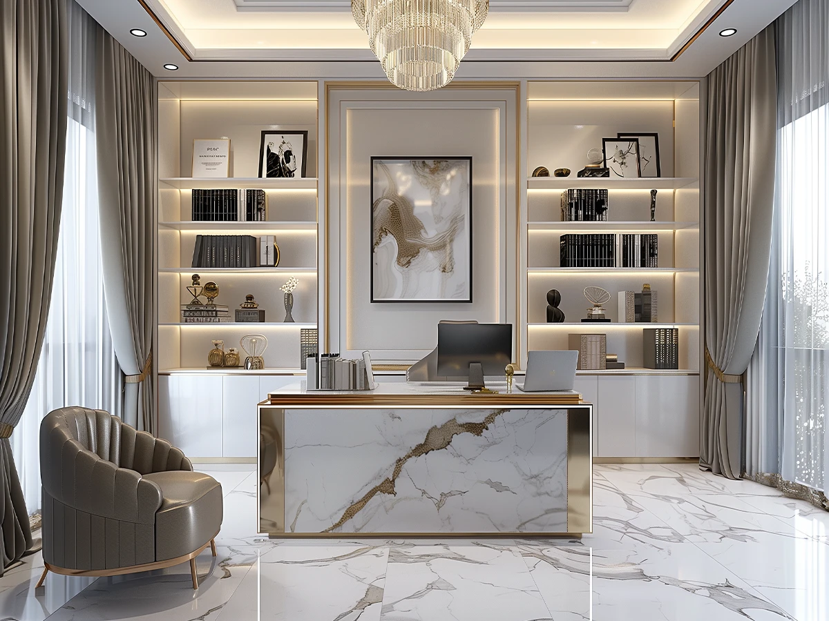 مكتب منزلي فخم