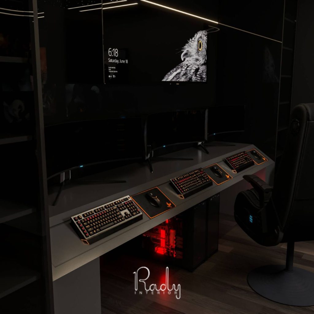 Gaming Room Interior Design Dubai | Luxury Interior Design Dubai