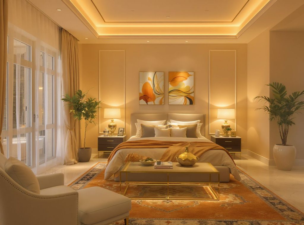 أفكار تصميم داخلي لغرفة الوالدين لإضفاء الراحة والأناقة على منازل الإمارات العربية المتحدة