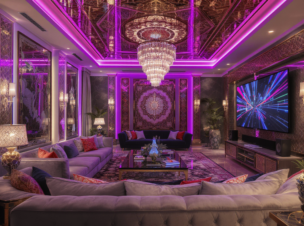 Modern Entertainment Room Design Ideas for UAE Homes