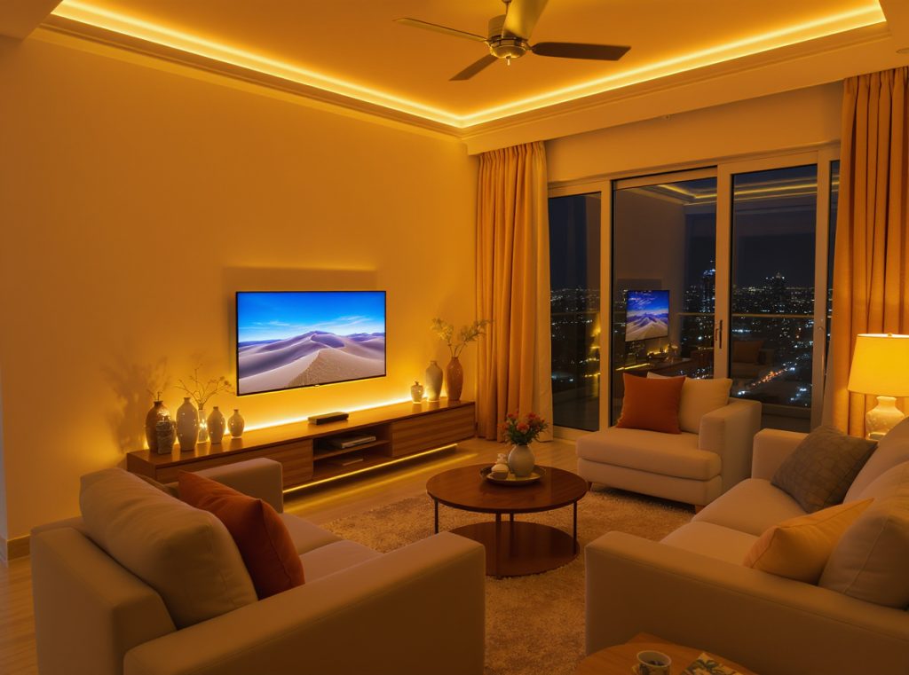 Family Living Room Interior Design Ideas for UAE Homes