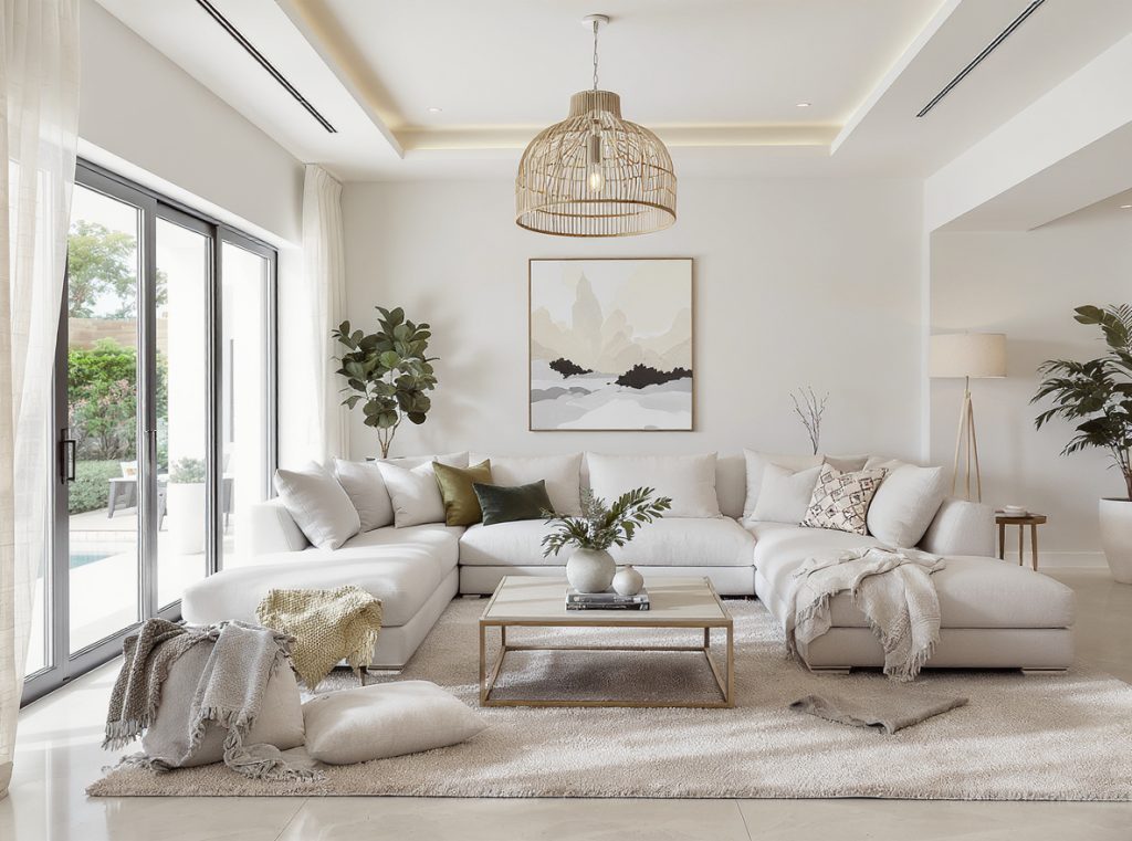 Family Living Room Interior Design Ideas for UAE Homes