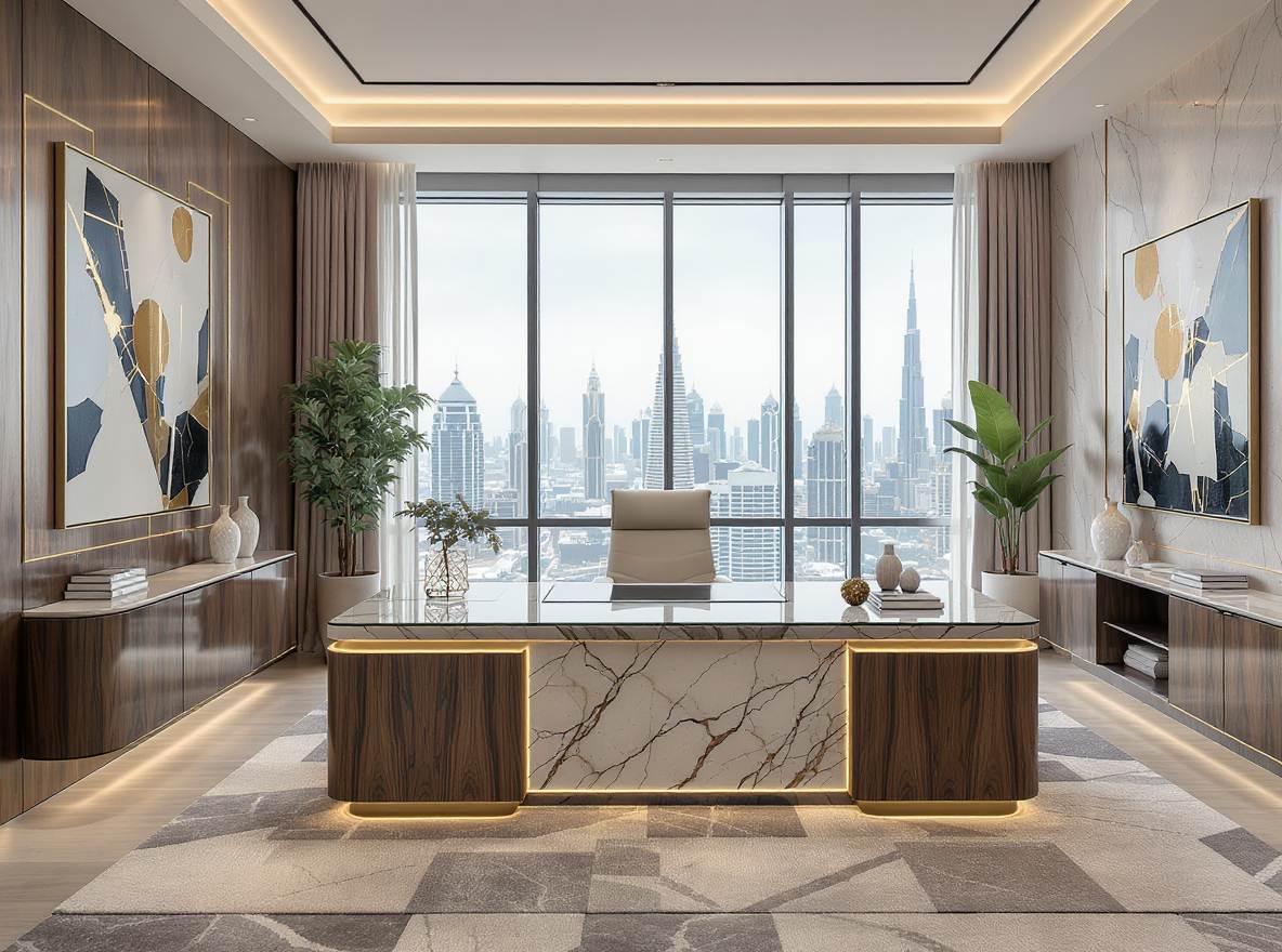 Luxury CEO Office Design Trends in Dubai and the UAE