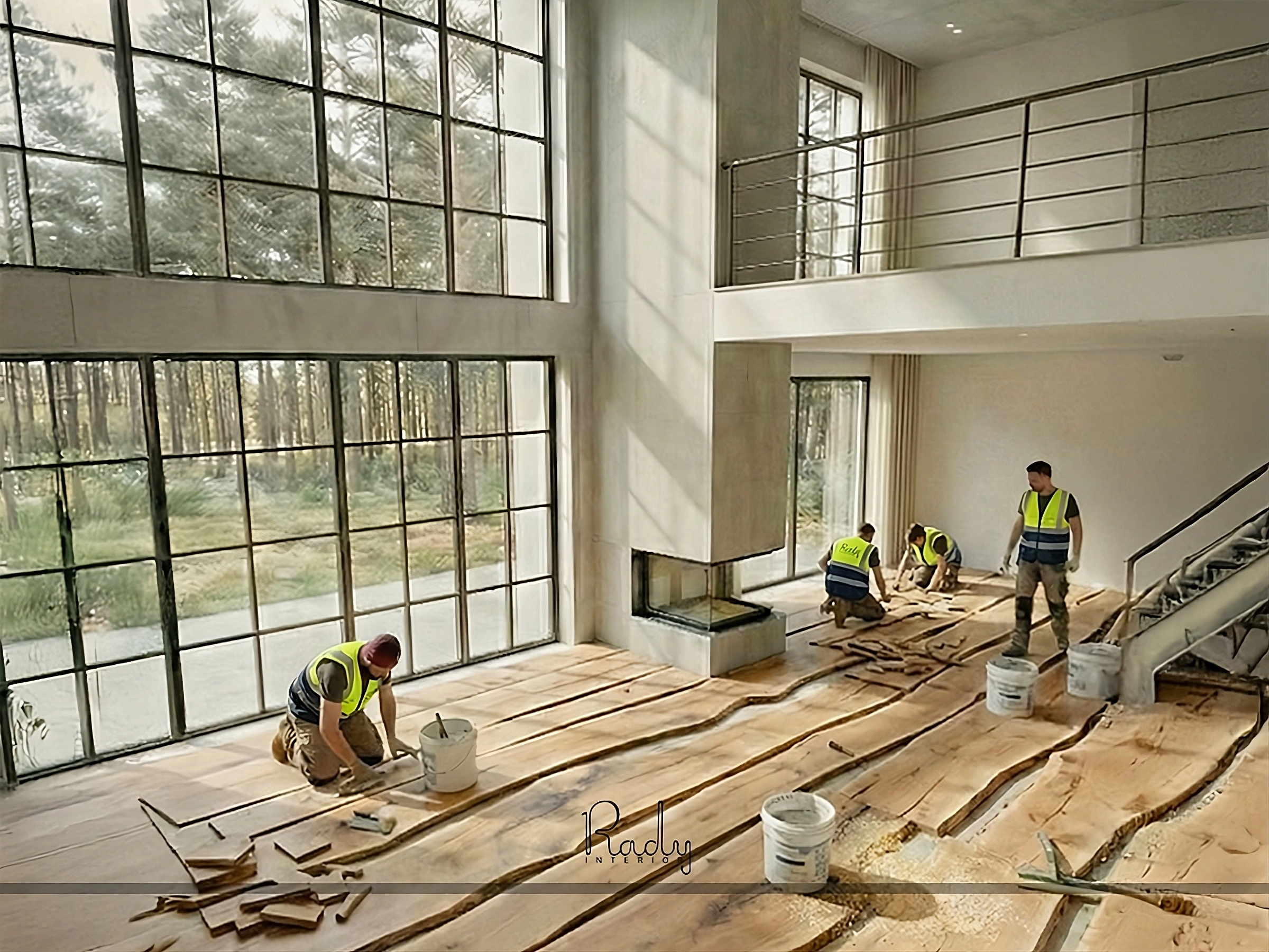 after services working by rady interior expart team